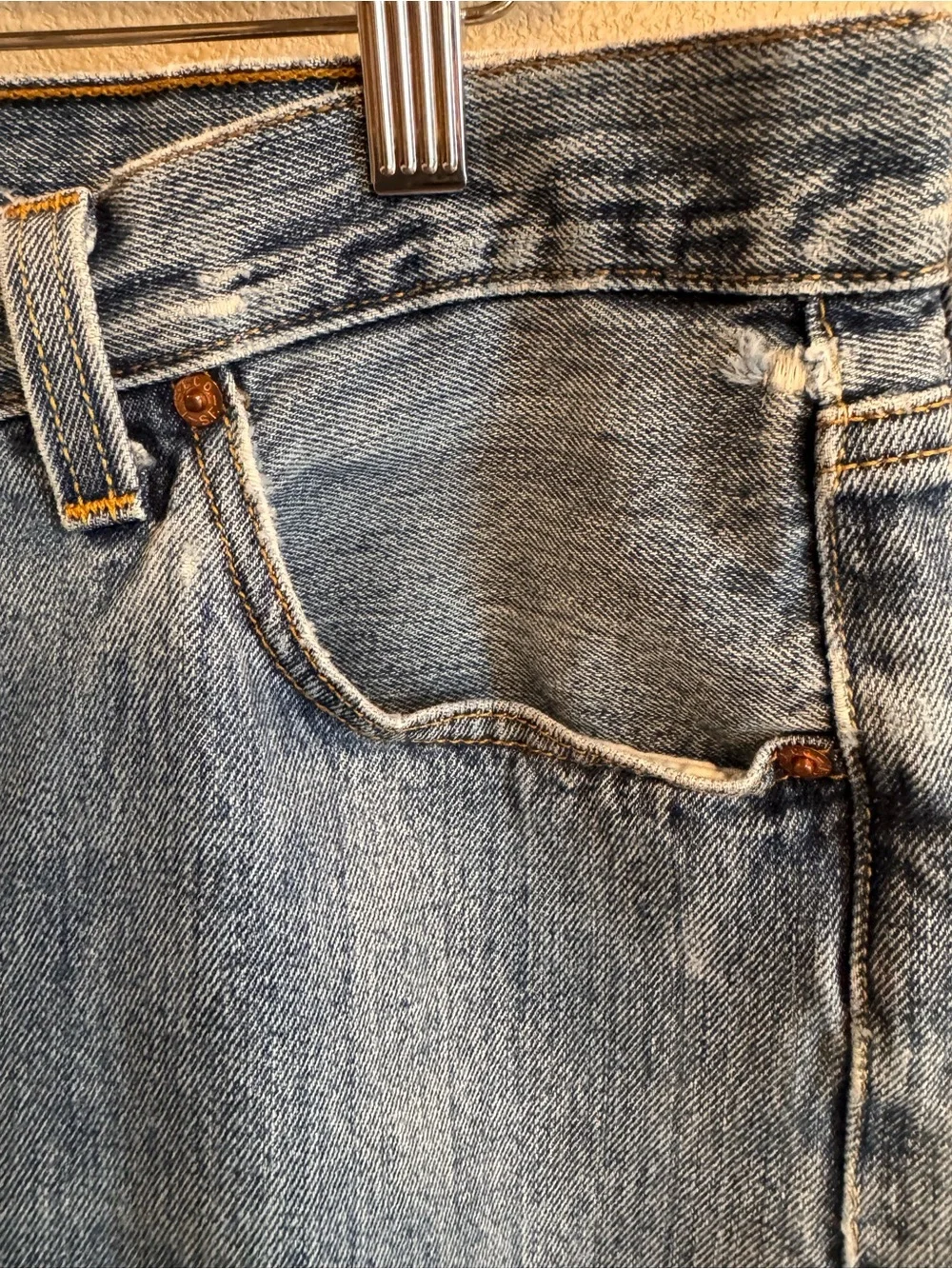 Levi's Men’s Vintage 90’s Straight Light Blue Jeans
